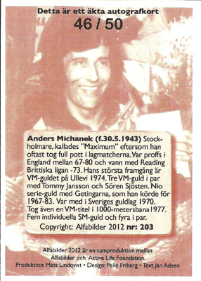 Anders Michanek Baksida