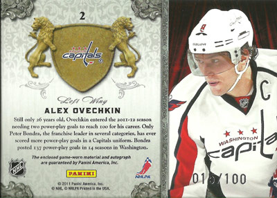 Alexander Ovechkin Baksida