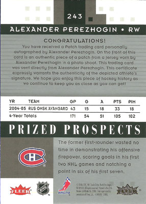 Alexander Perezhogin Baksida