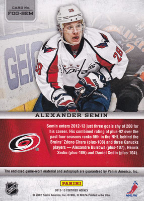 Alexander Semin Baksida