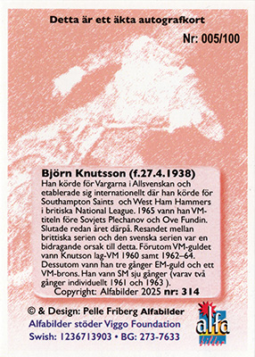 Björn Knutsson Baksida