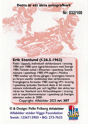 Erik Stenlund Baksida