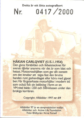 Håkan Carlqvist Baksida