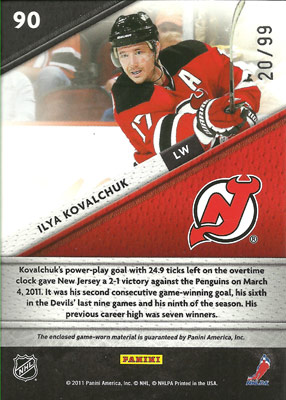 Ilya Kovalchuk Baksida