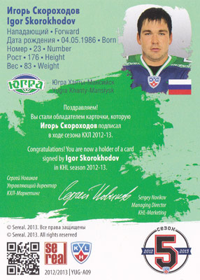 Igor Skorokhodov Baksida