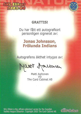 Jonas Johnson Baksida