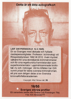 Leif G.W. Persson Baksida