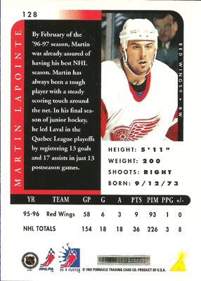 Martin Lapointe Baksida