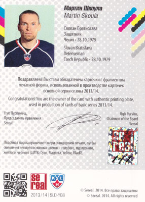 Martin Skoula Baksida