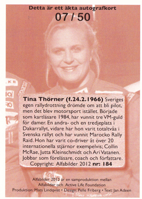 Tina Thurner Baksida