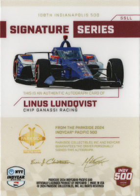 Linus Lundqvist Baksida